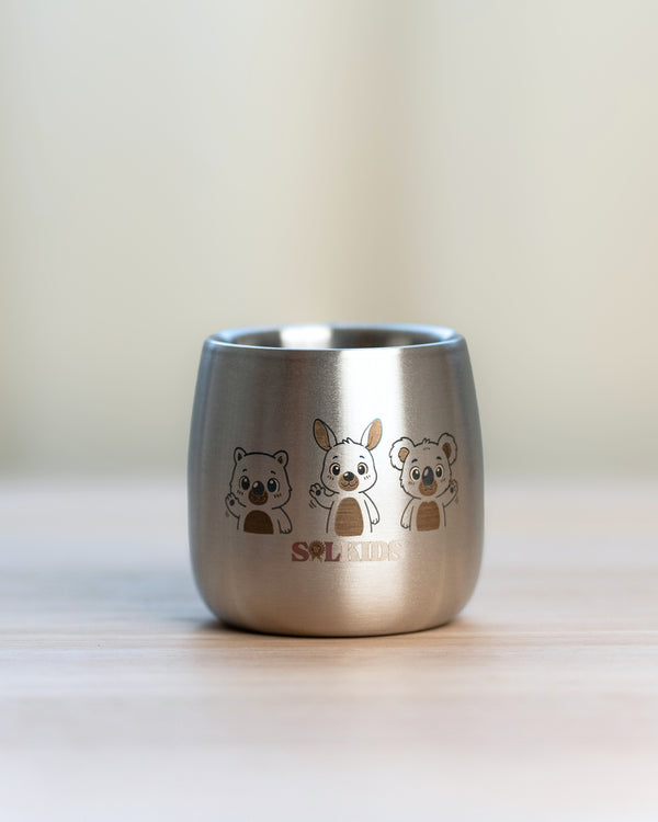 Aussie Buddies Stainless Steel Kids Cup