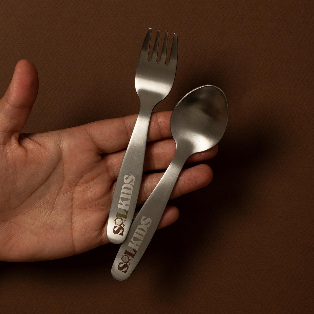 Sol Kids Stainless Steel Kids Cutlery Set