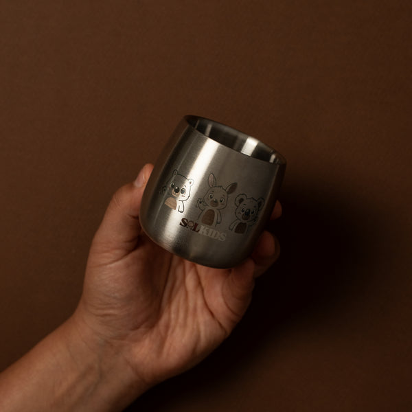 Aussie Buddies Stainless Steel Kids Cup