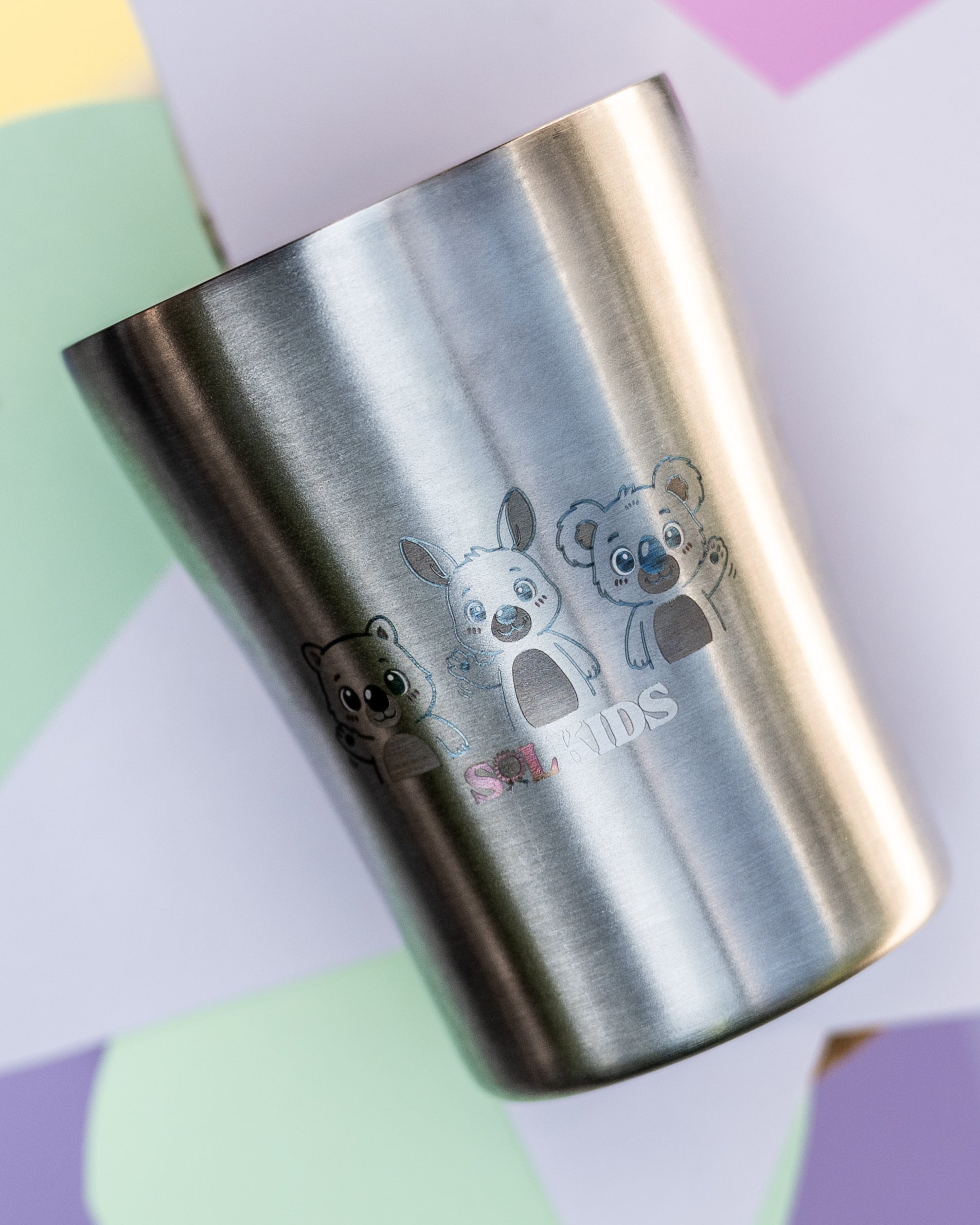 Aussie Buddies Stainless Steel Kids Cup